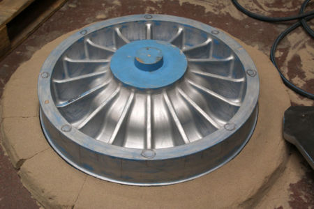 Modèle piston sable